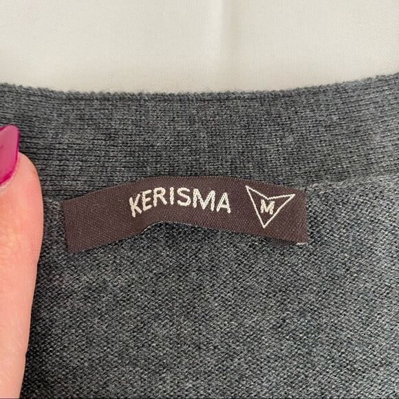 KERISMA Gray Cardigan Sweater - Picture 11 of 11